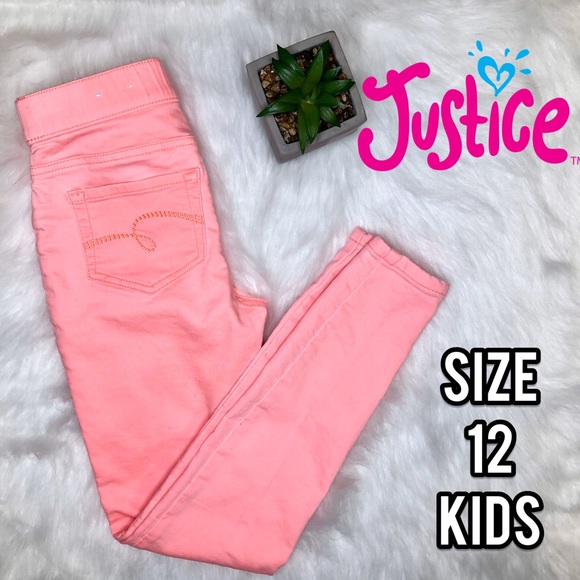 Justice Other - Justice pink skinny jeggings - leggings girls kids
